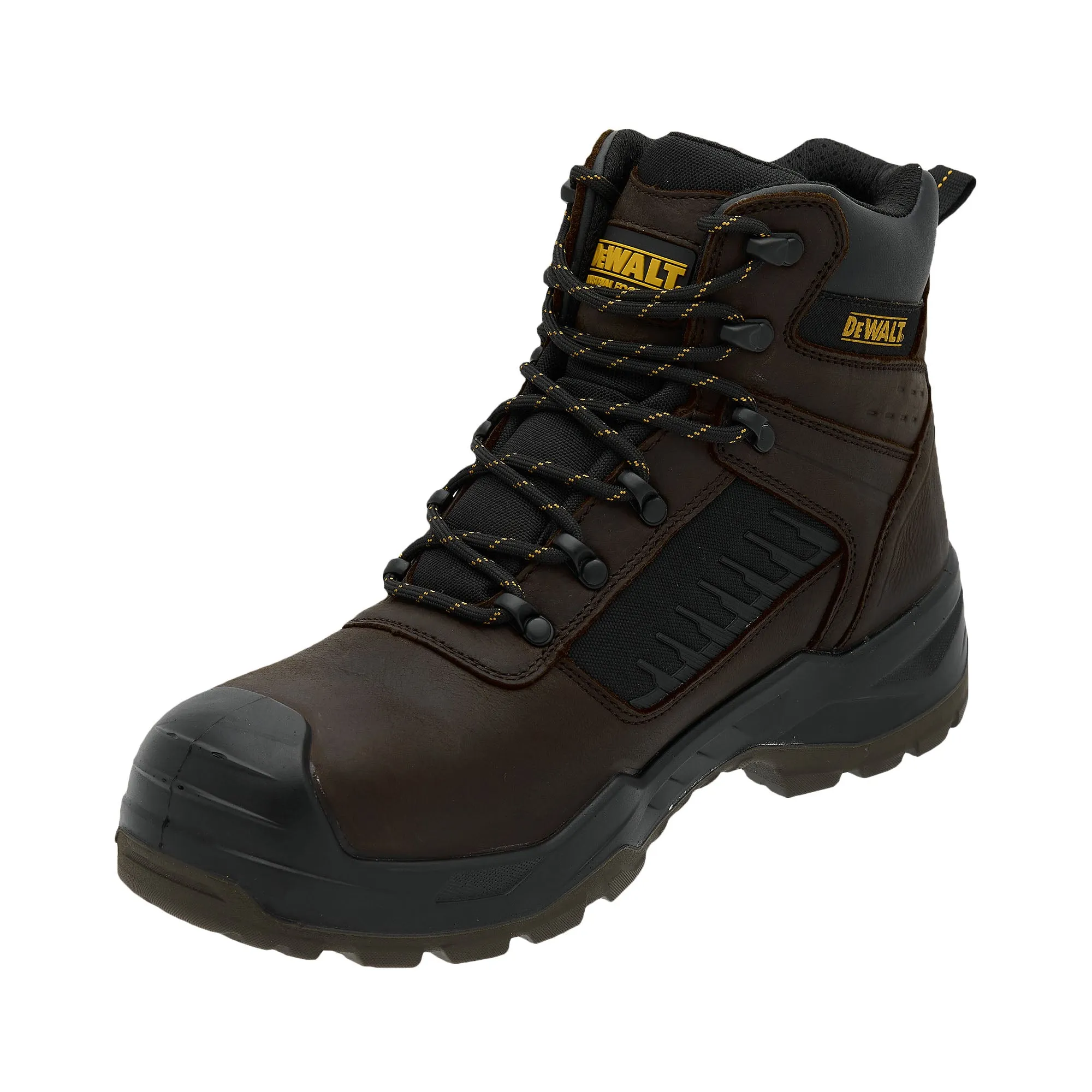 DEWALT Reynolds Men's Leather, Steel Safety Toe, Waterproof Work Boot