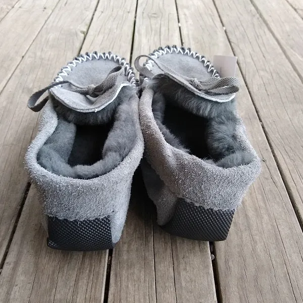 Glen Moccasin Sheepskin Slipper