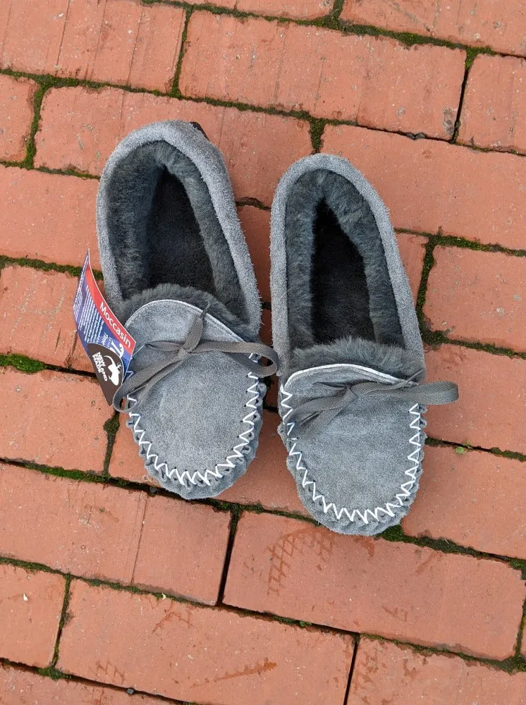 Glen Moccasin Sheepskin Slipper