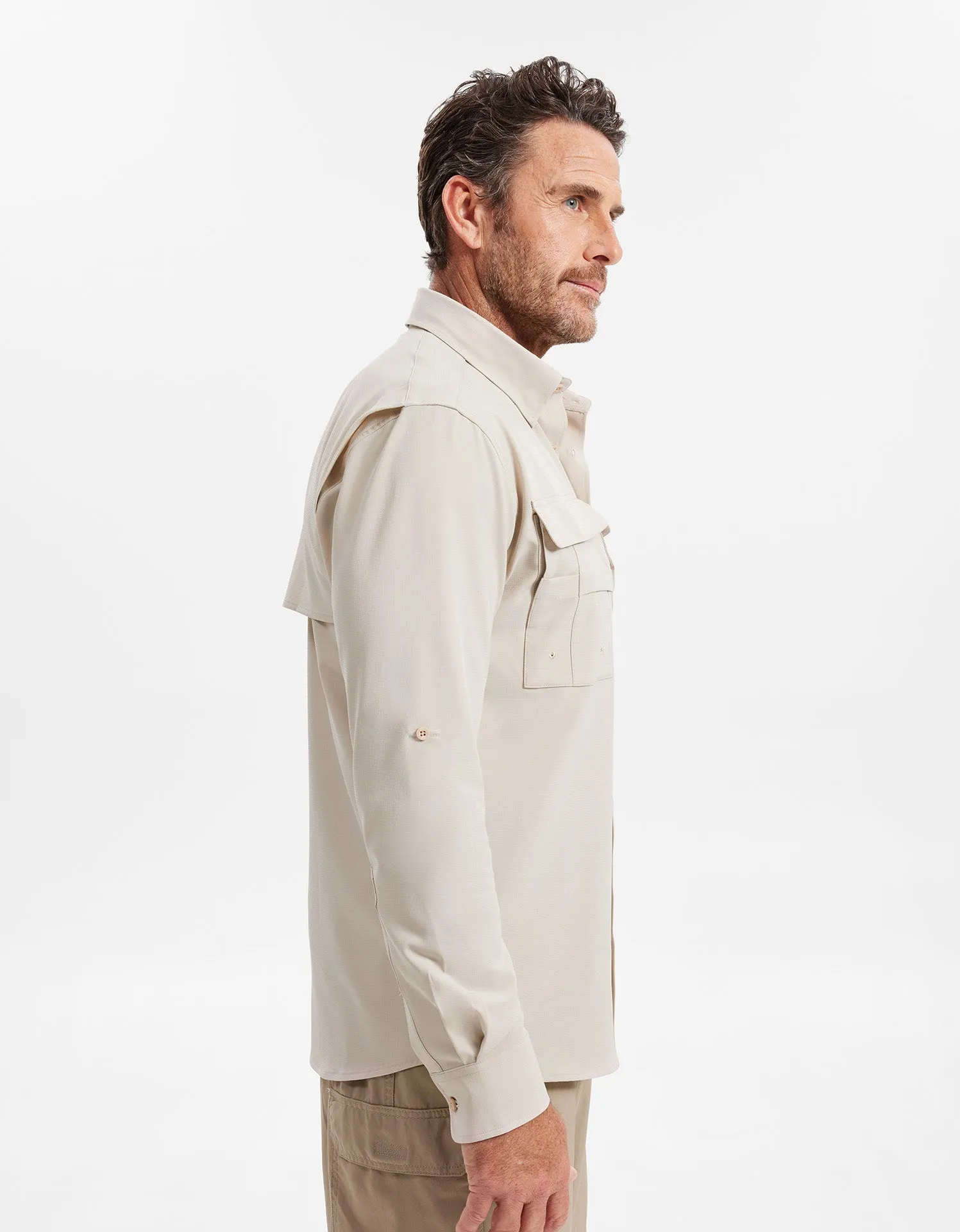 Hiking Shirt Men UPF 50  Dry Lite
