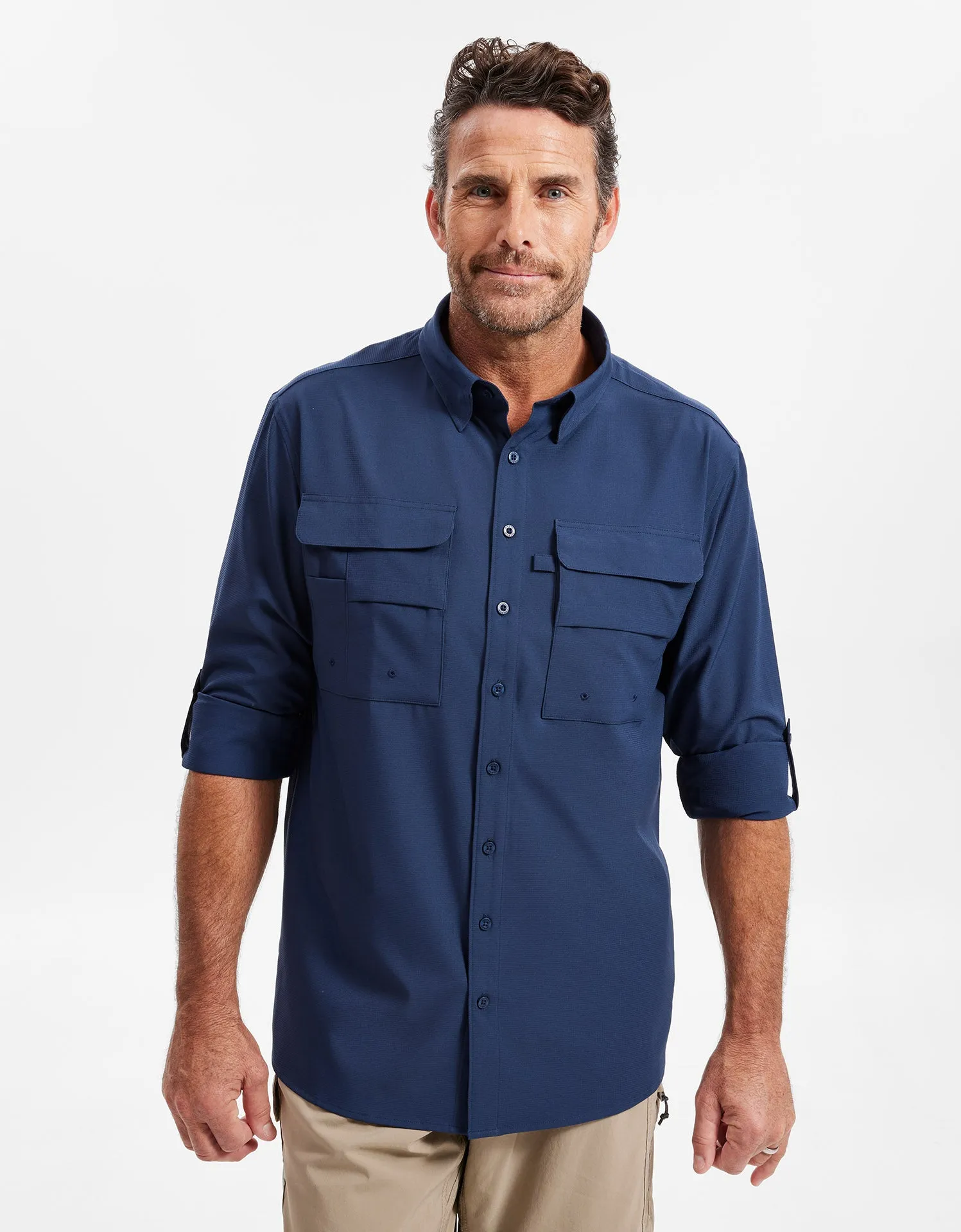 Hiking Shirt Men UPF 50  Dry Lite