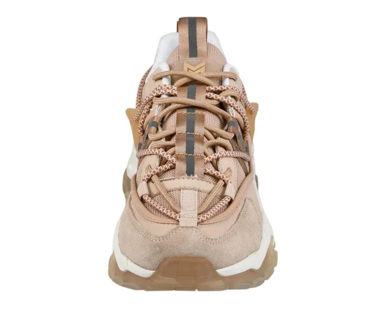 Mazino Shoes Logic Men’s Chunky Beige Sneakers