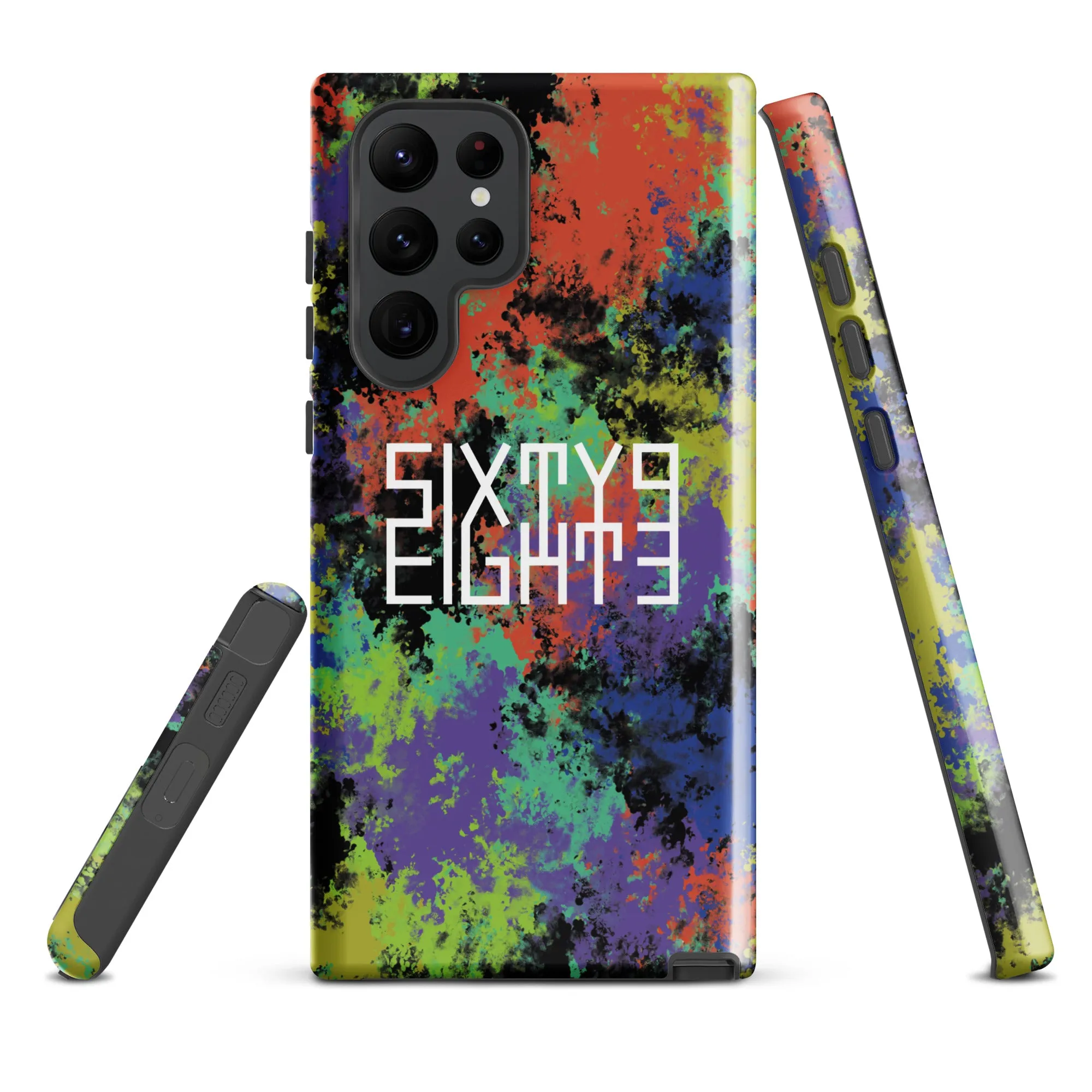 Sixty Eight 93 Logo White Fusion #1 Tough Samsung Case