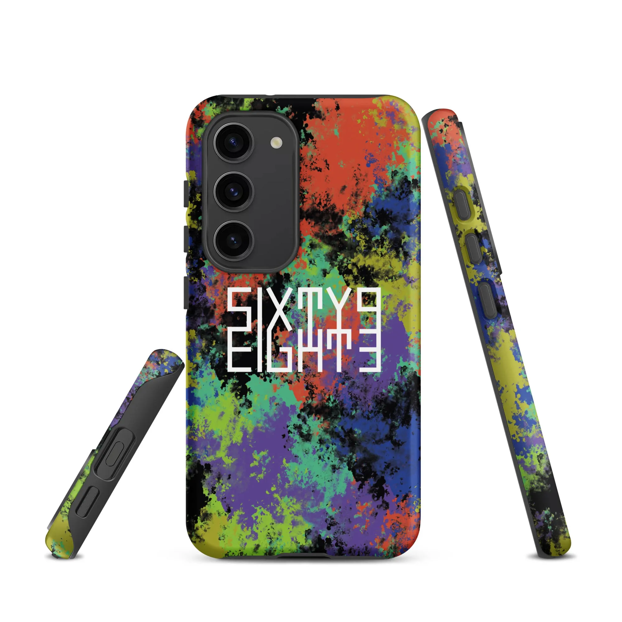 Sixty Eight 93 Logo White Fusion #1 Tough Samsung Case