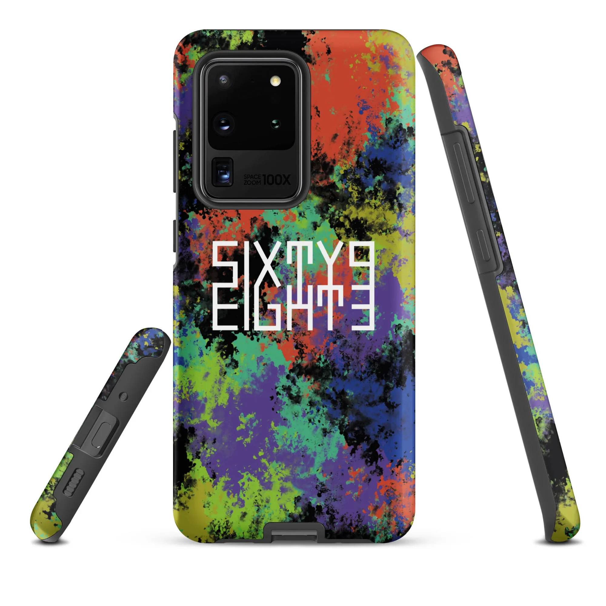 Sixty Eight 93 Logo White Fusion #1 Tough Samsung Case