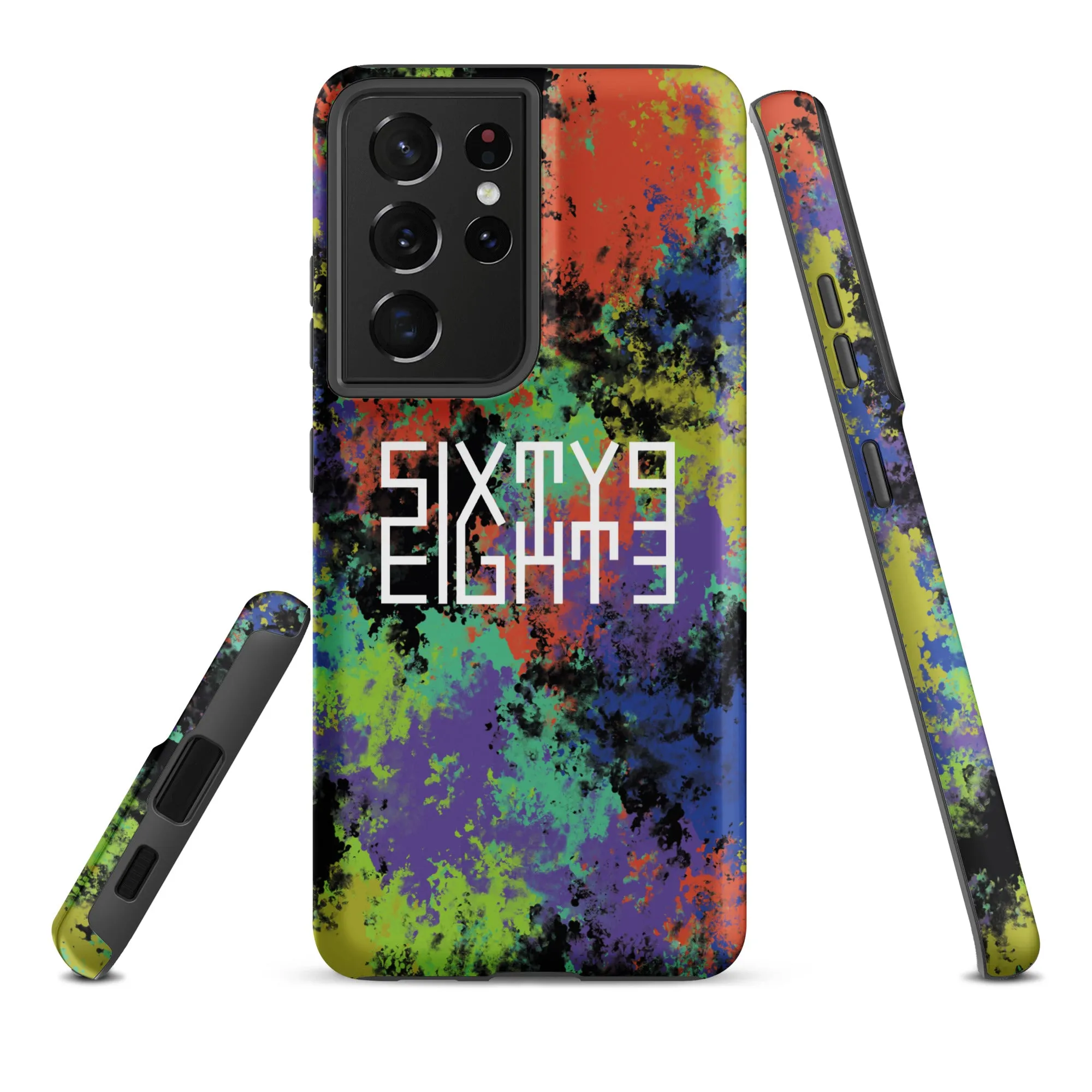 Sixty Eight 93 Logo White Fusion #1 Tough Samsung Case