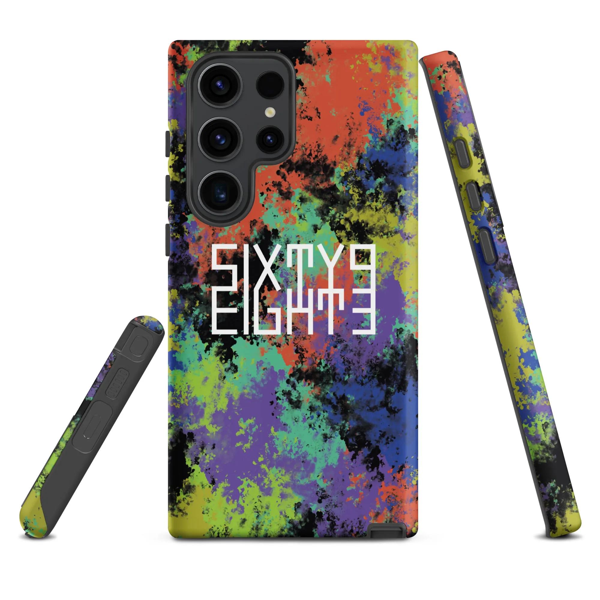 Sixty Eight 93 Logo White Fusion #1 Tough Samsung Case