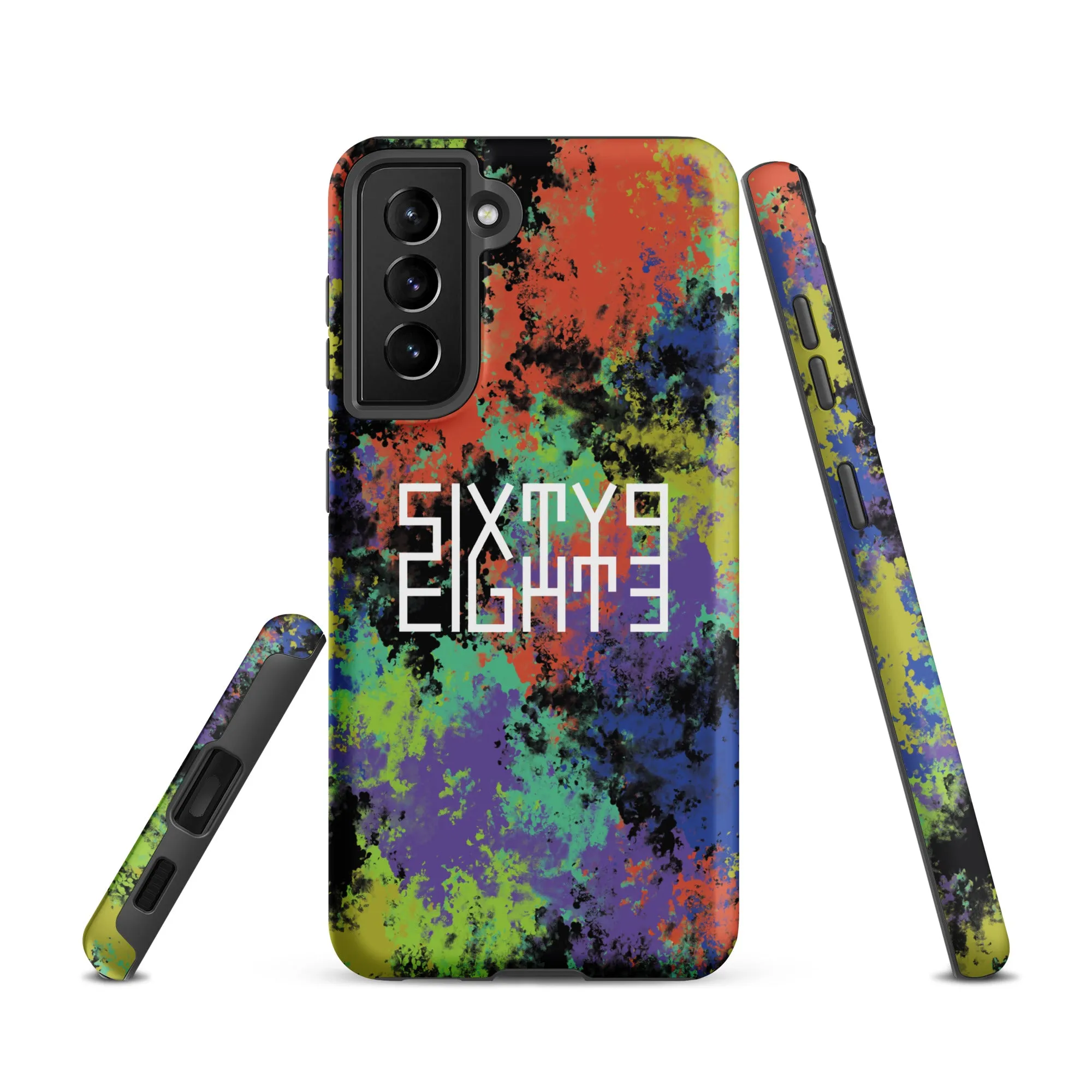 Sixty Eight 93 Logo White Fusion #1 Tough Samsung Case