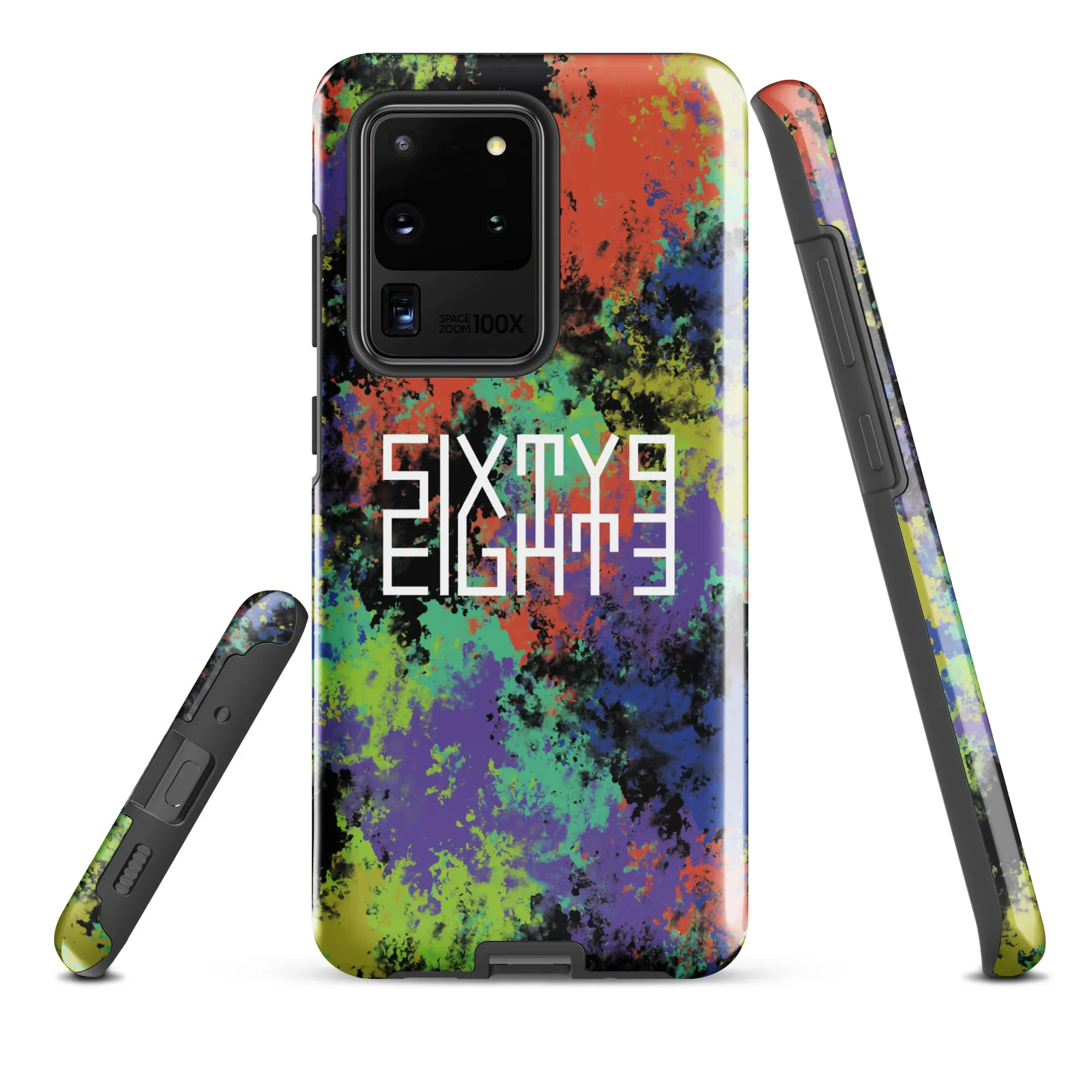 Sixty Eight 93 Logo White Fusion #1 Tough Samsung Case