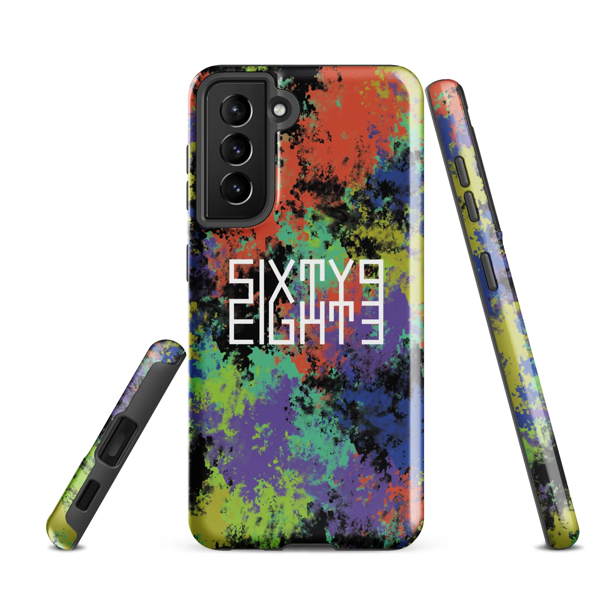 Sixty Eight 93 Logo White Fusion #1 Tough Samsung Case