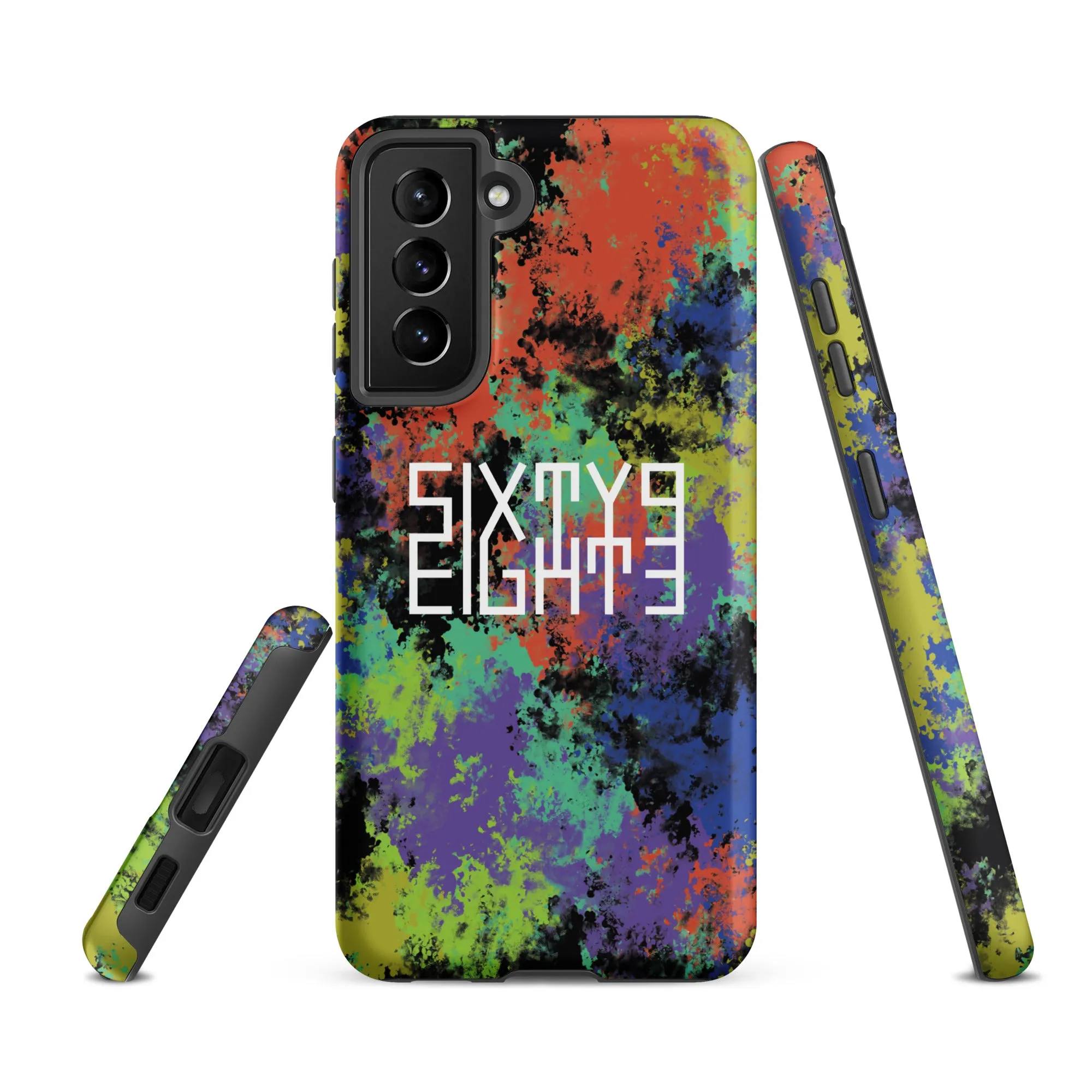 Sixty Eight 93 Logo White Fusion #1 Tough Samsung Case