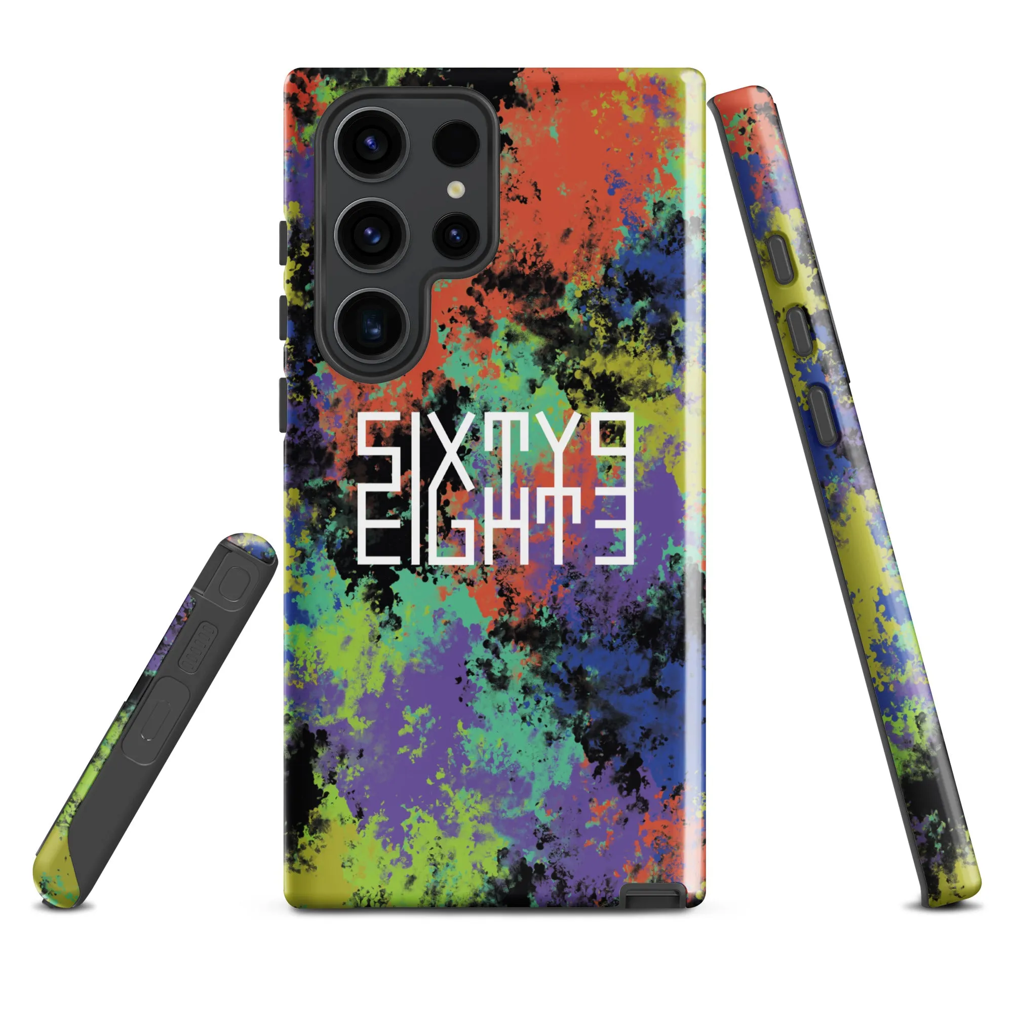 Sixty Eight 93 Logo White Fusion #1 Tough Samsung Case