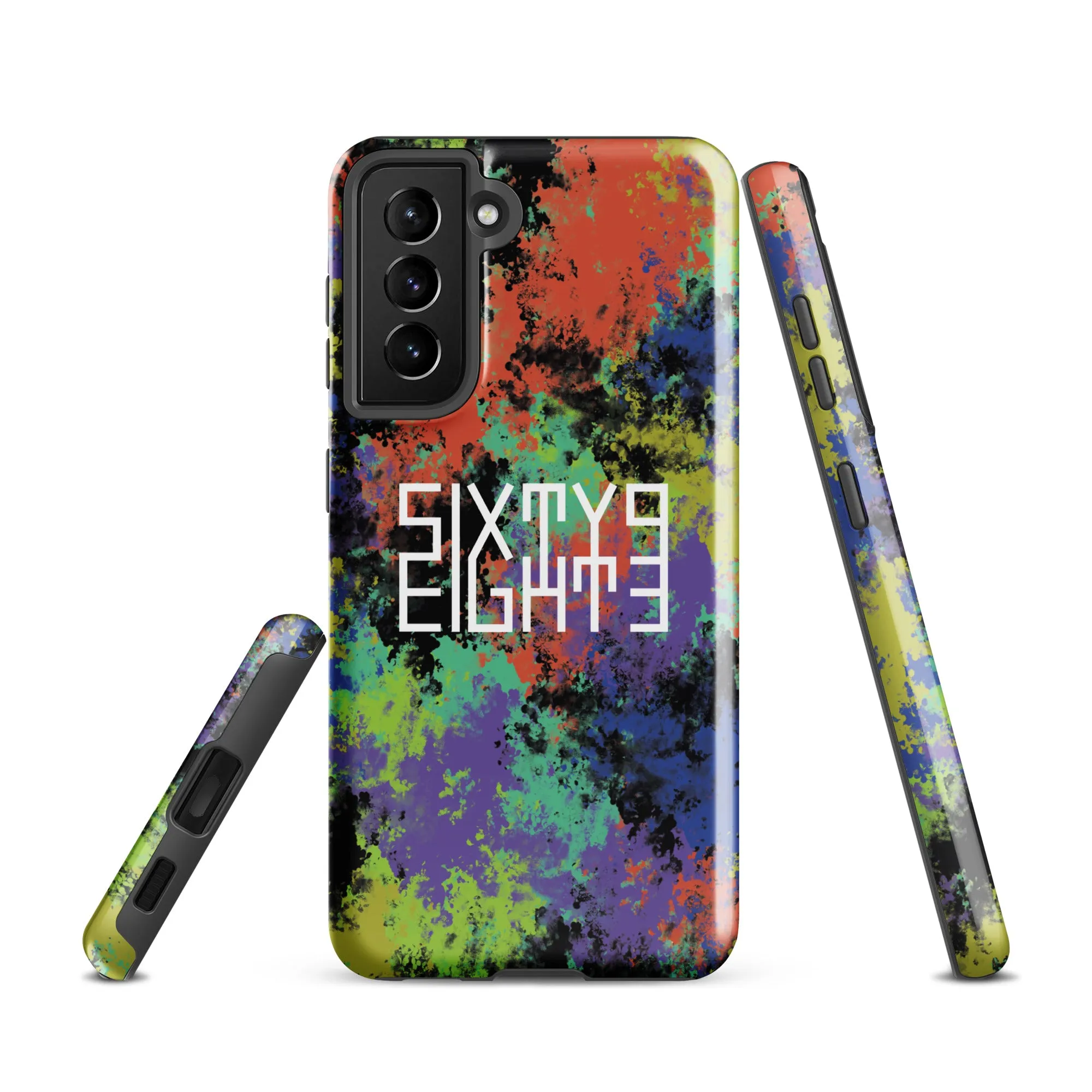 Sixty Eight 93 Logo White Fusion #1 Tough Samsung Case
