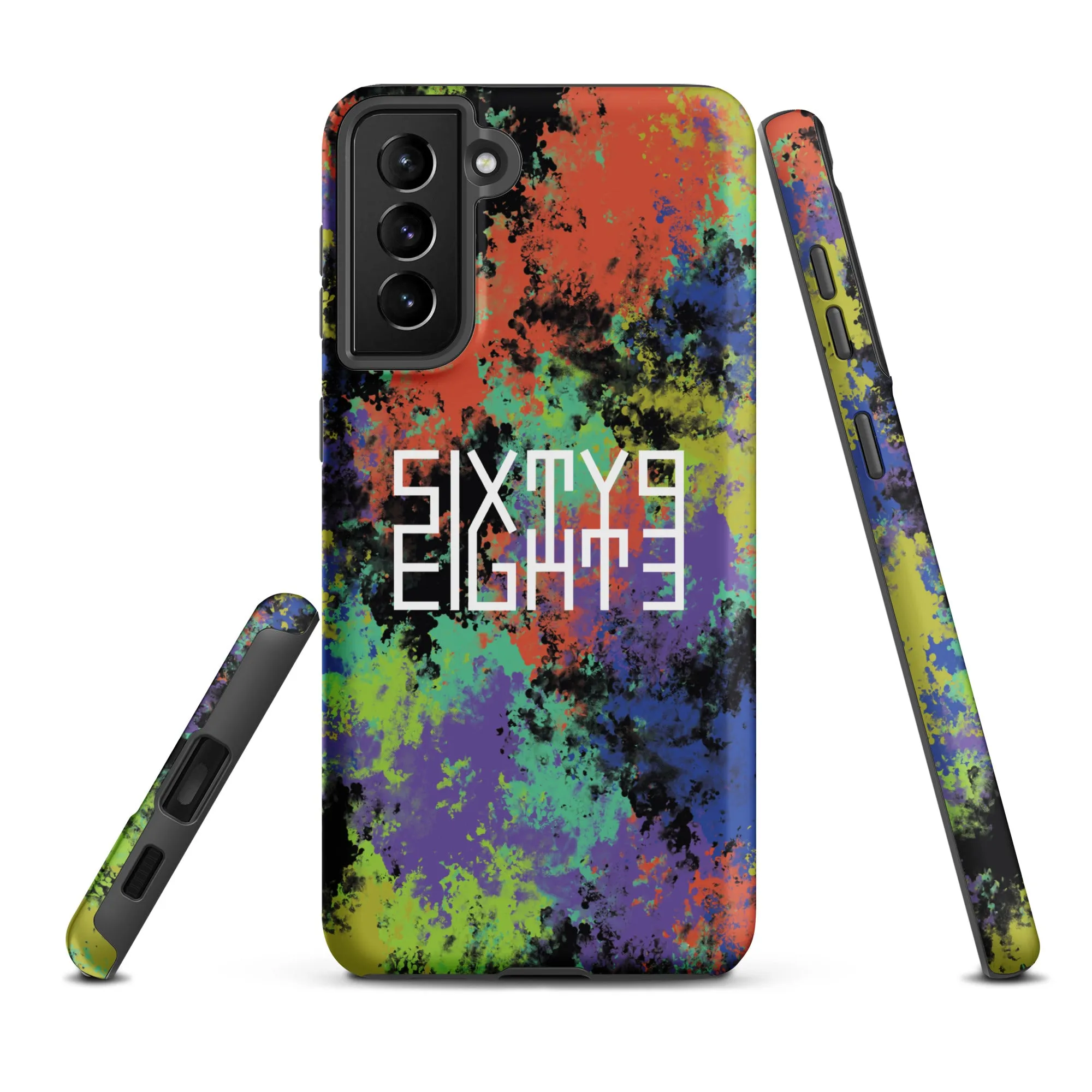 Sixty Eight 93 Logo White Fusion #1 Tough Samsung Case