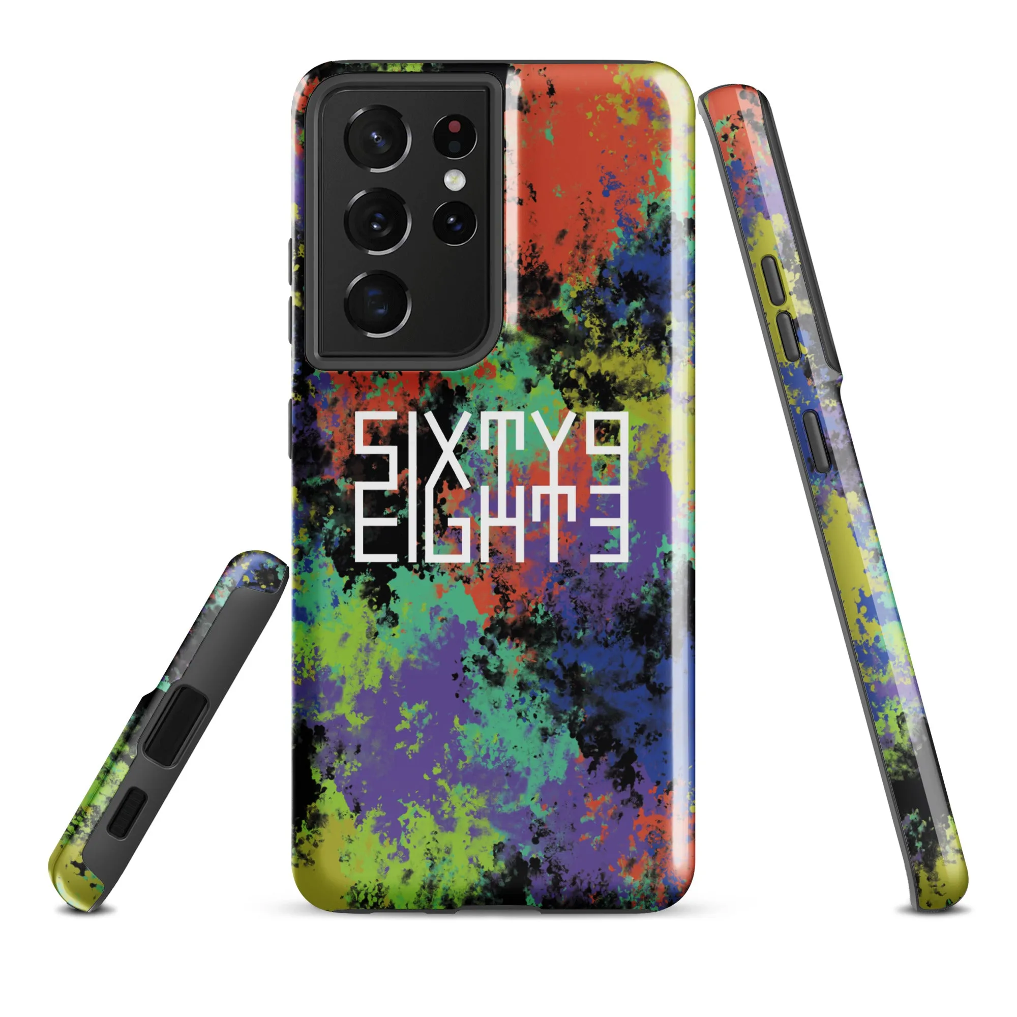 Sixty Eight 93 Logo White Fusion #1 Tough Samsung Case