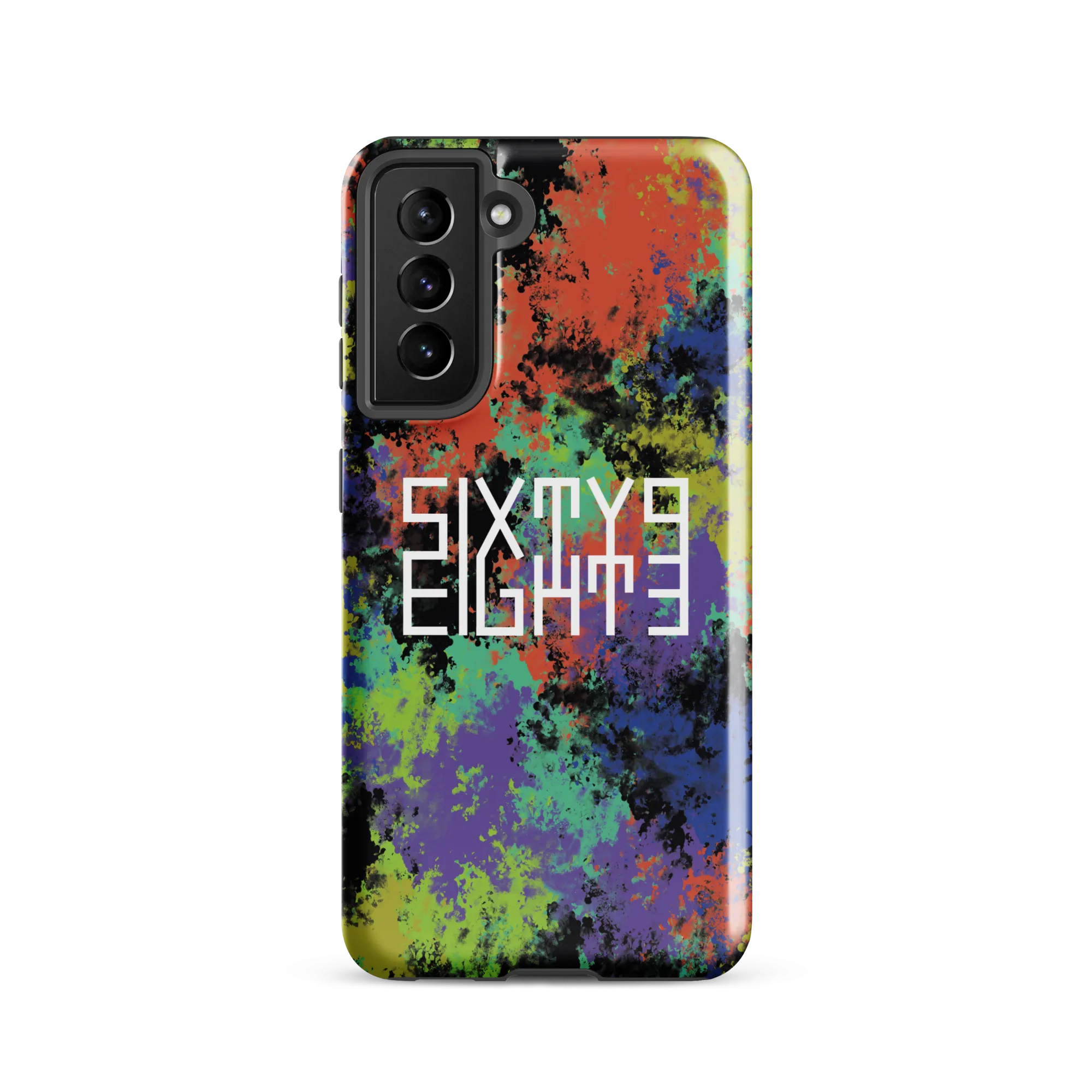 Sixty Eight 93 Logo White Fusion #1 Tough Samsung Case
