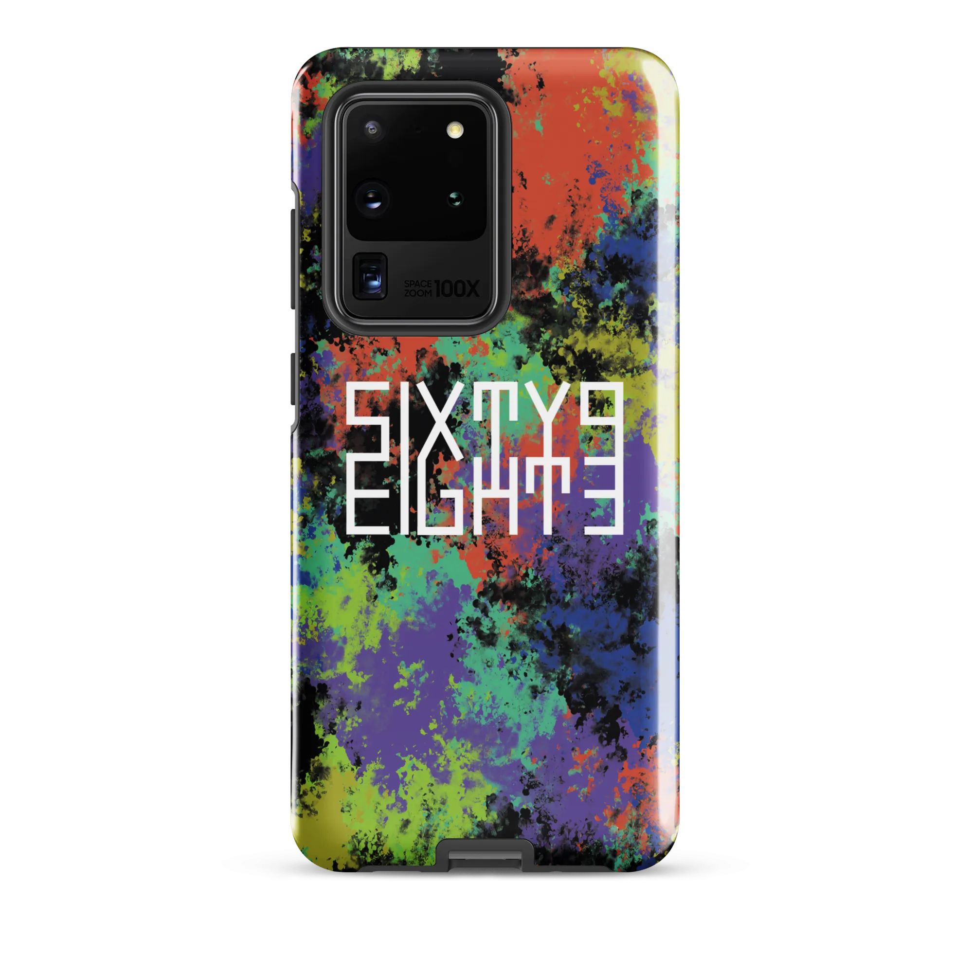 Sixty Eight 93 Logo White Fusion #1 Tough Samsung Case