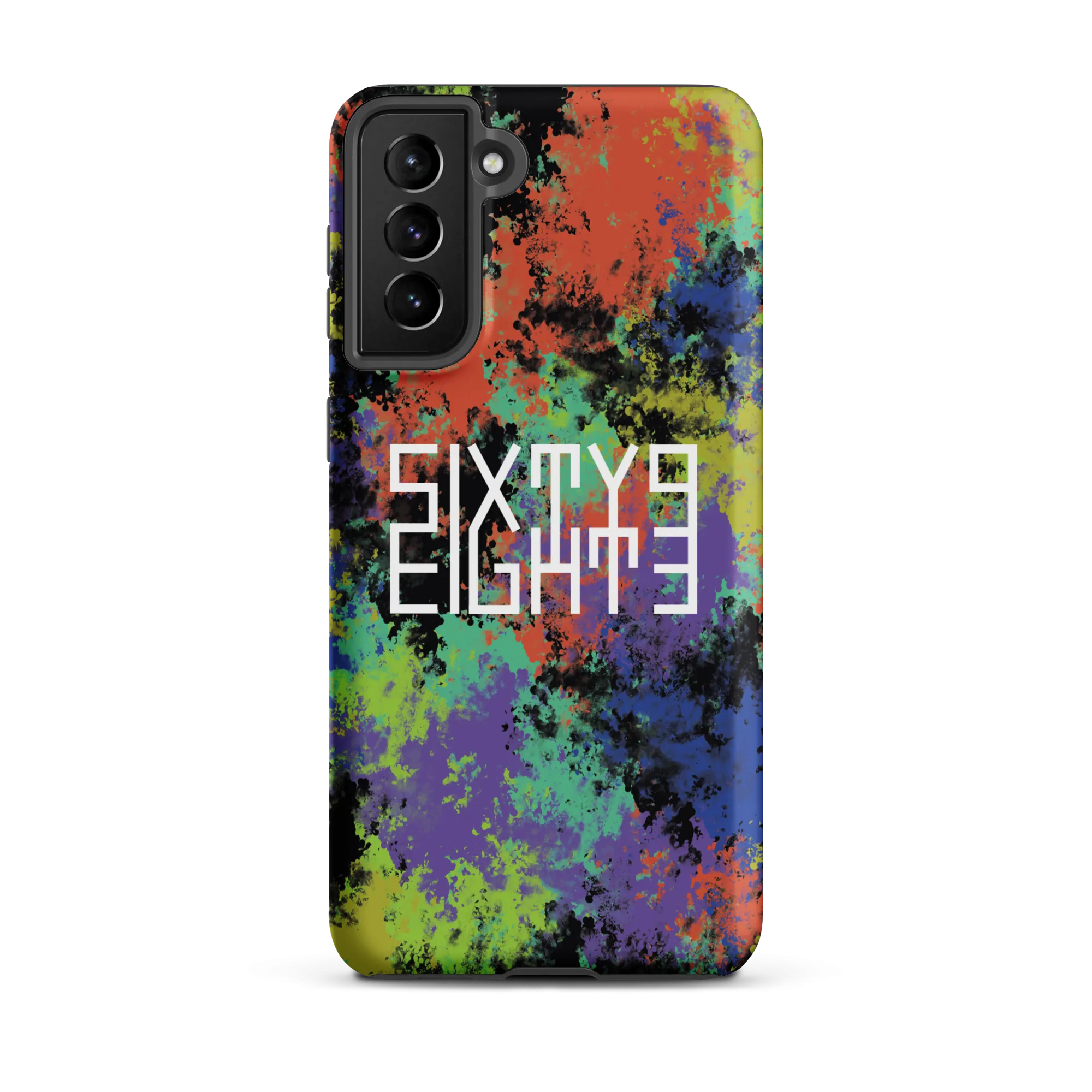 Sixty Eight 93 Logo White Fusion #1 Tough Samsung Case