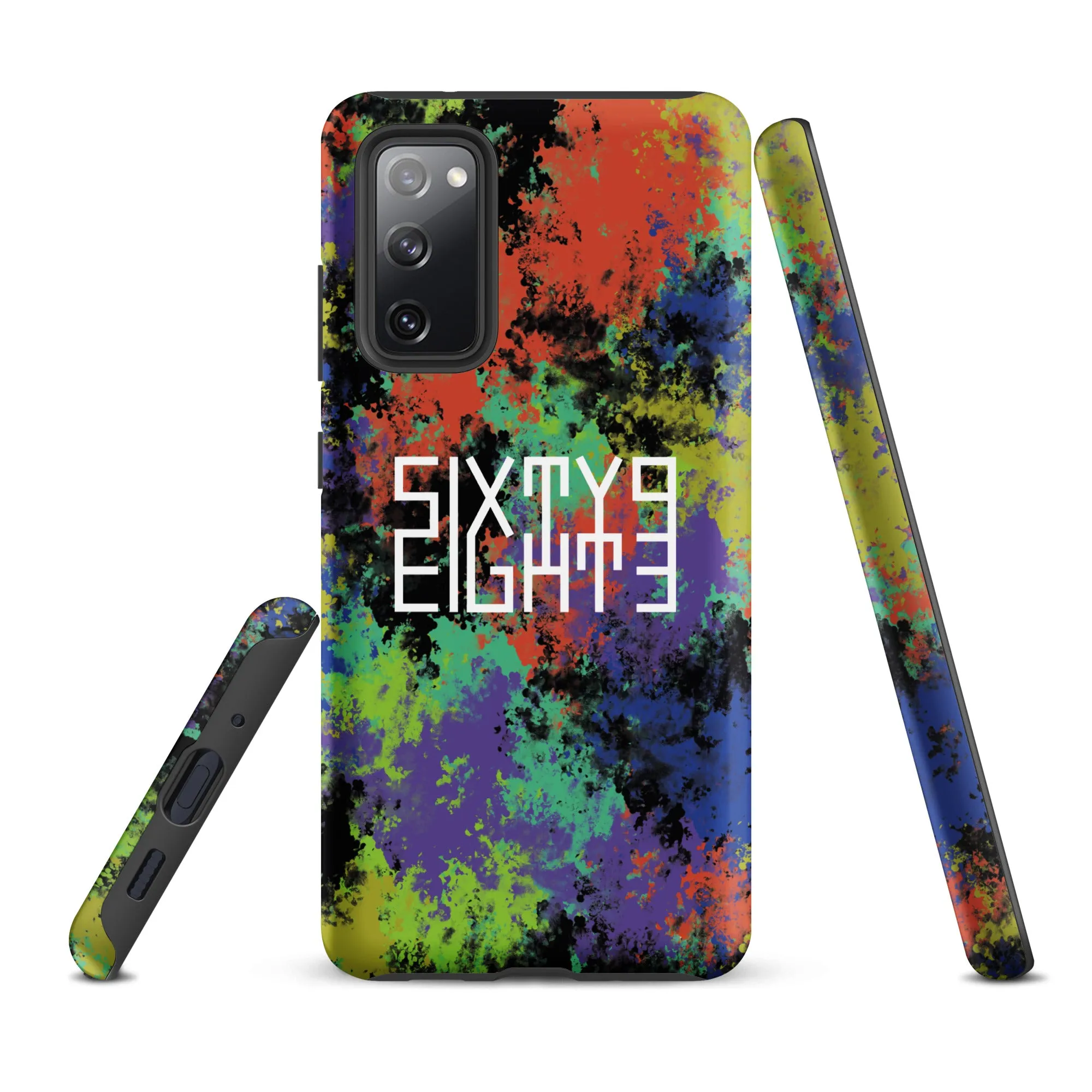 Sixty Eight 93 Logo White Fusion #1 Tough Samsung Case